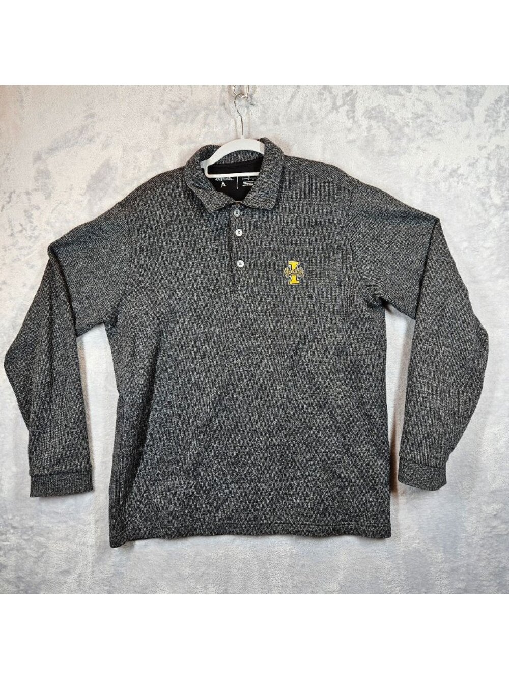 Antigua Idaho Vandals Sweater Mens L Charcoal football Football office hipster
